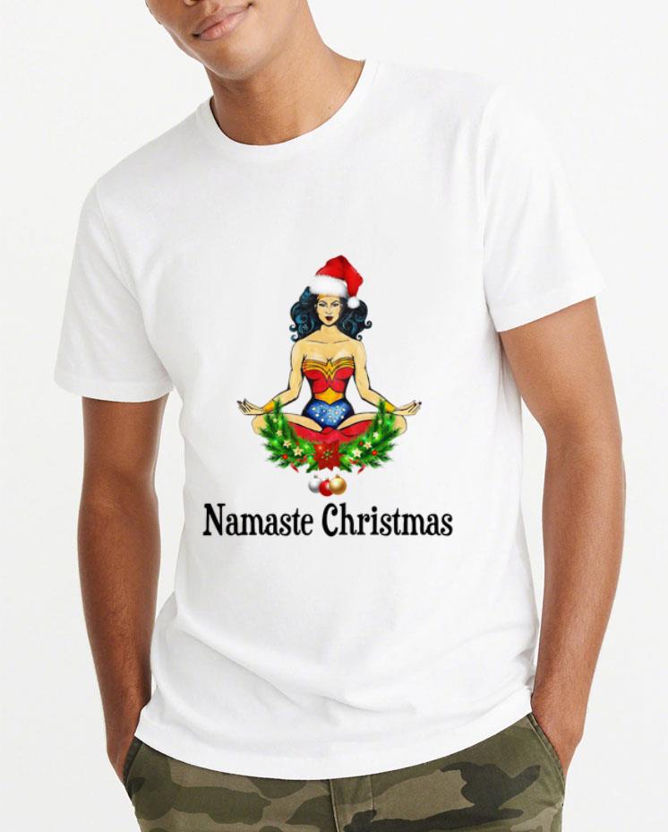 Original Namaste Christmas Wonder Woman shirt