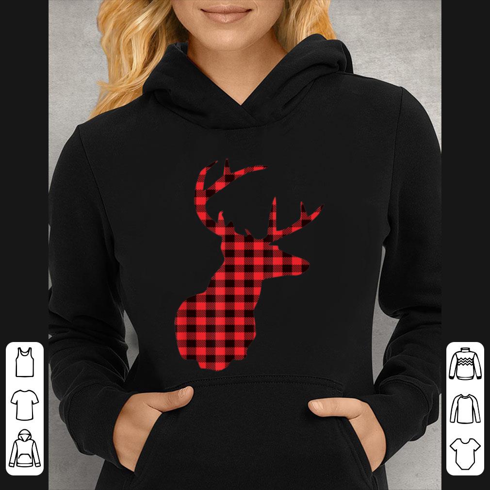 Original Red Plaid Reindeer Deer Buffalo Christmas Matching Family shirt