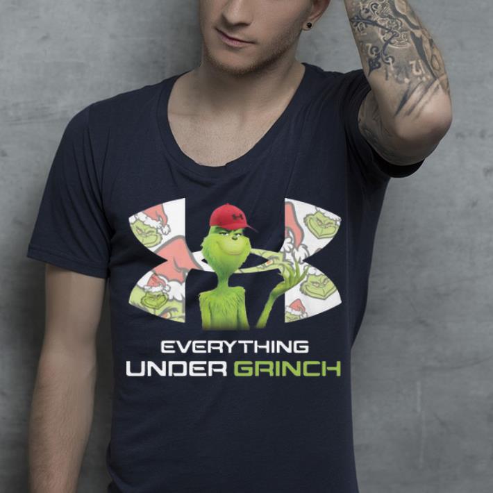 Original Under Armour Everything Under Grinch shirt