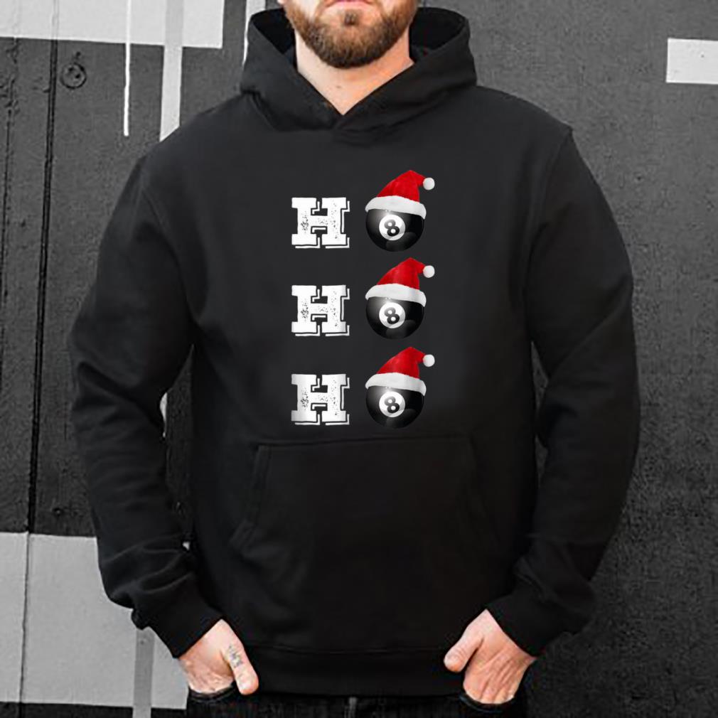 Original Xmas Ho3 Fan Billiards Lover With Santa Hat Christmas shirt