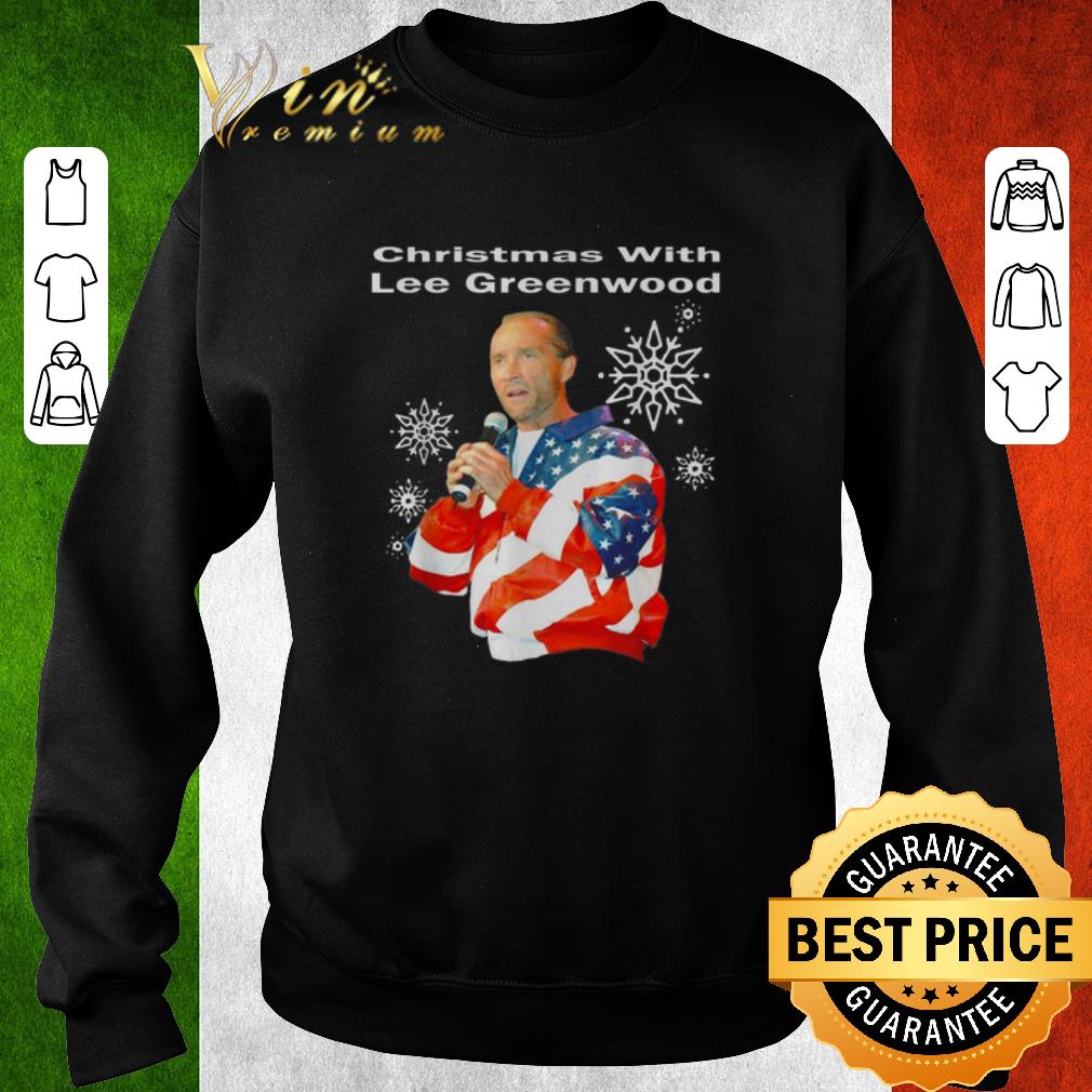 Premium Christmas with Lee Greenwood American flag shirt