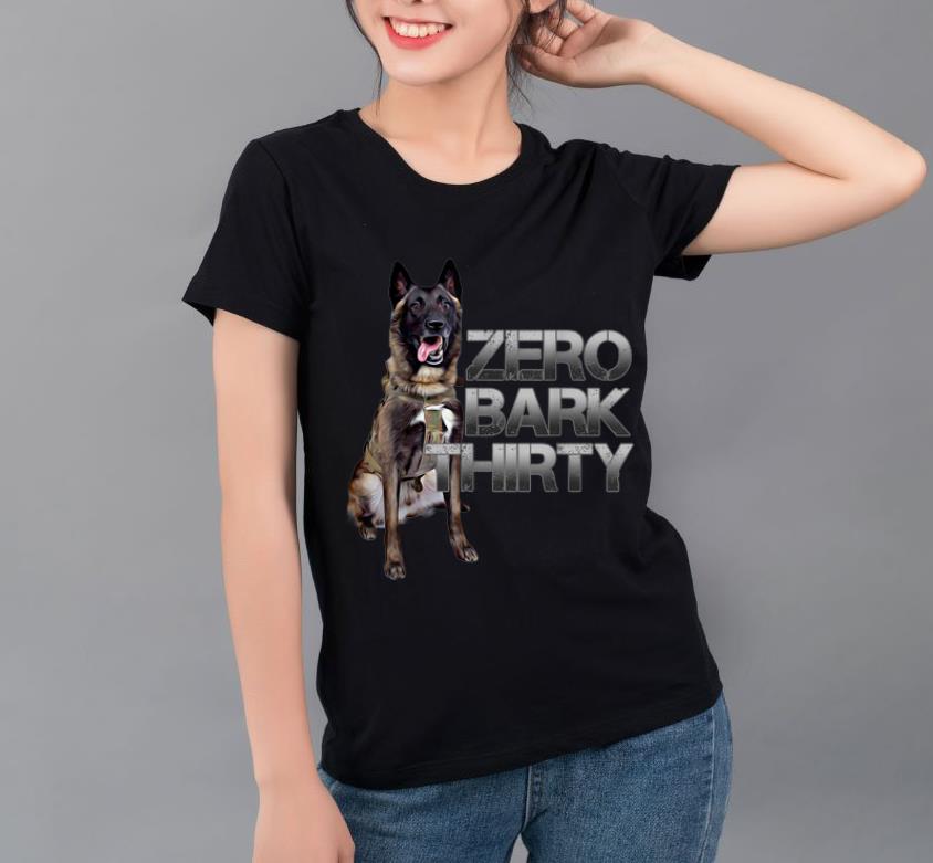 Premium Dog Zero Bark Thirty shirt