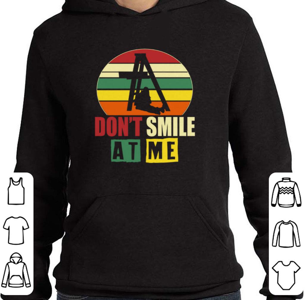 Premium Don't smile at me vintage shirt