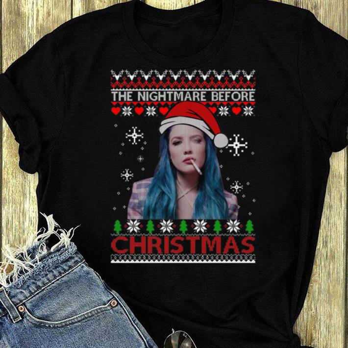 Premium Halsey The Nightmare Before Christmas Ugly Christmas shirt