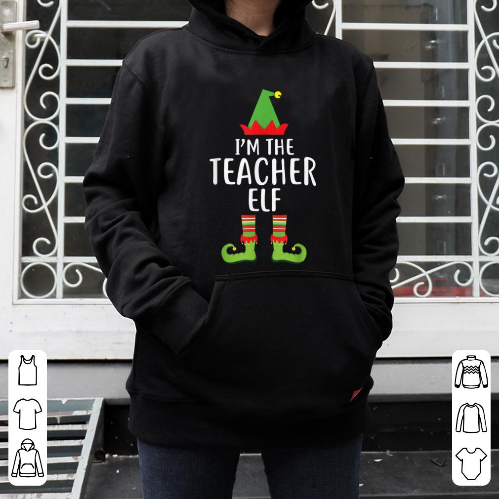 Premium I'm The Teacher Elf Matching Family Group Christmas shirt