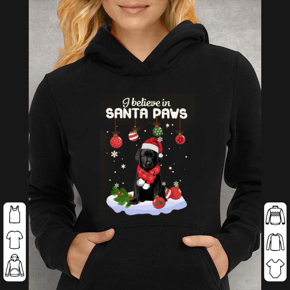Premium Labrador Retriever I Believe In Santa Paws shirt