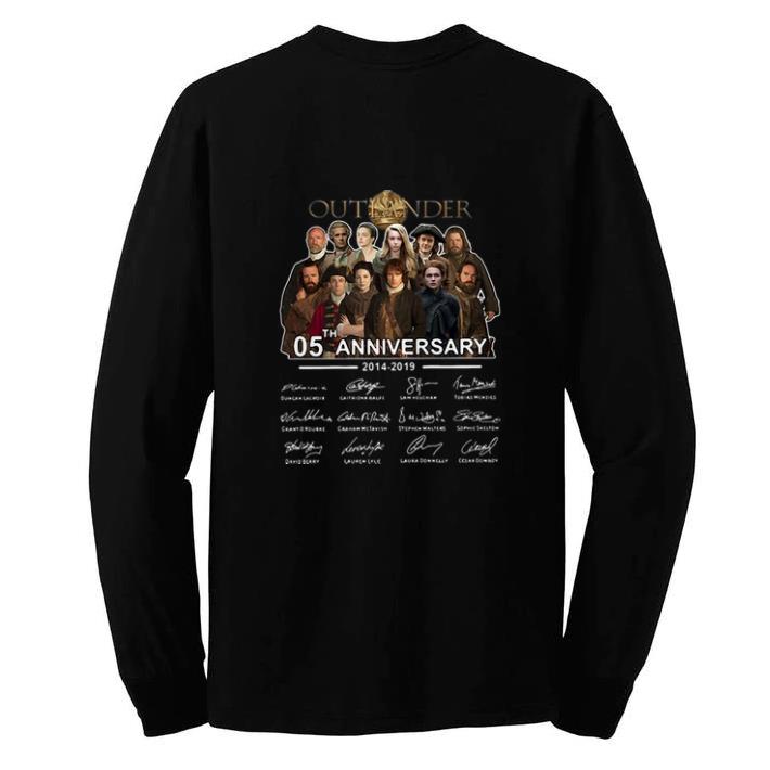 Premium Outlander 05th Anniversary 2014-2019 Signatures shirt 6 Premium Outlander 05th Anniversary 2014-2019 Signatures shirt