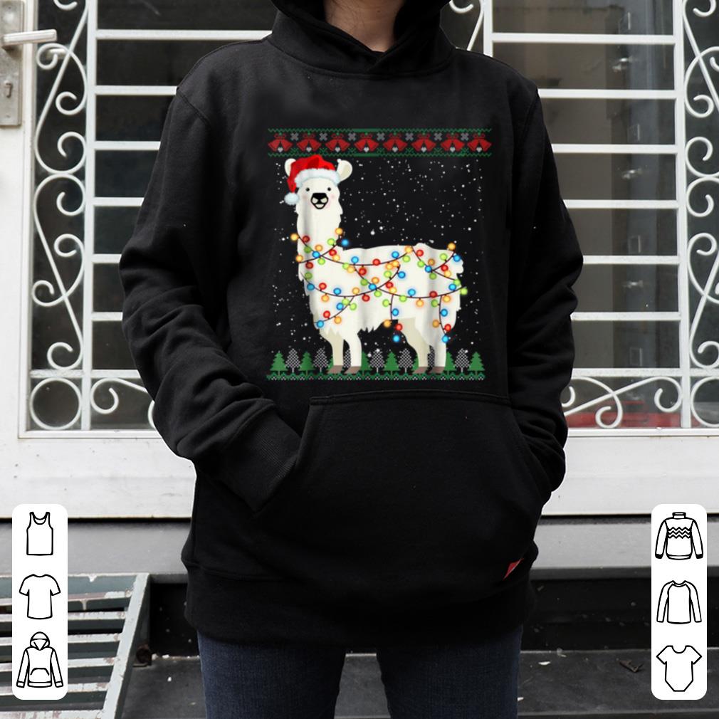 Premium Sloth Santa Ugly Christmas Xmas Knit shirt