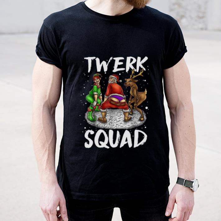 Premium Twerk Squad Santa And Elf Twerking Christmas shirt