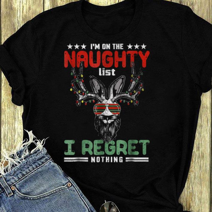Premium Vulgar Christmas for men and women naughty jackalope shirt