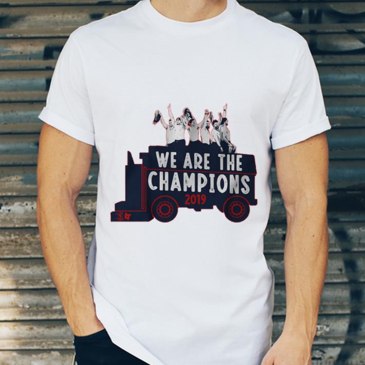 Premium Washington Zamboni we are the champions 2019 shirt