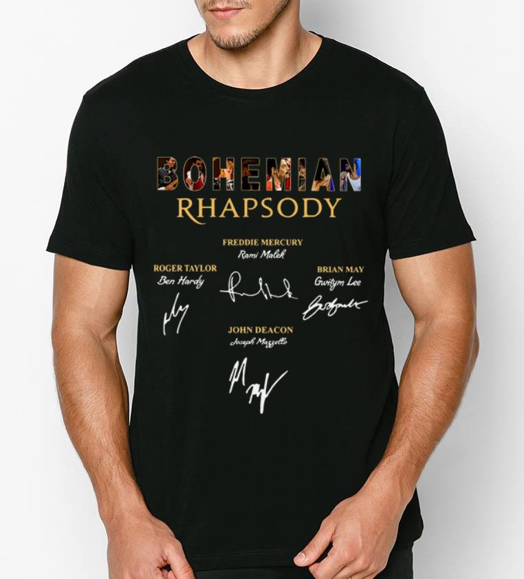 Pretty Bohemian Rhapsody Signatures shirt