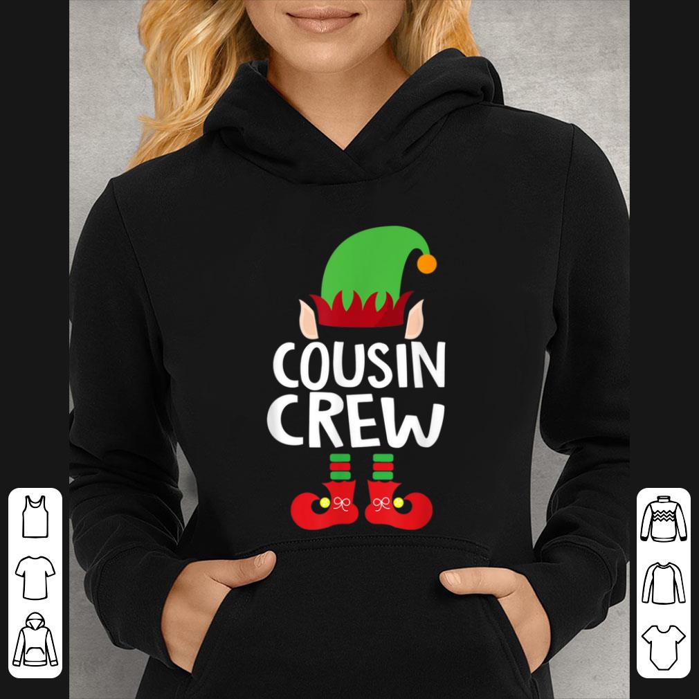Pretty Cousin Crew ELF T-Shirt Gift Family Matching Christmas Ugly B07TX2XS6X.png