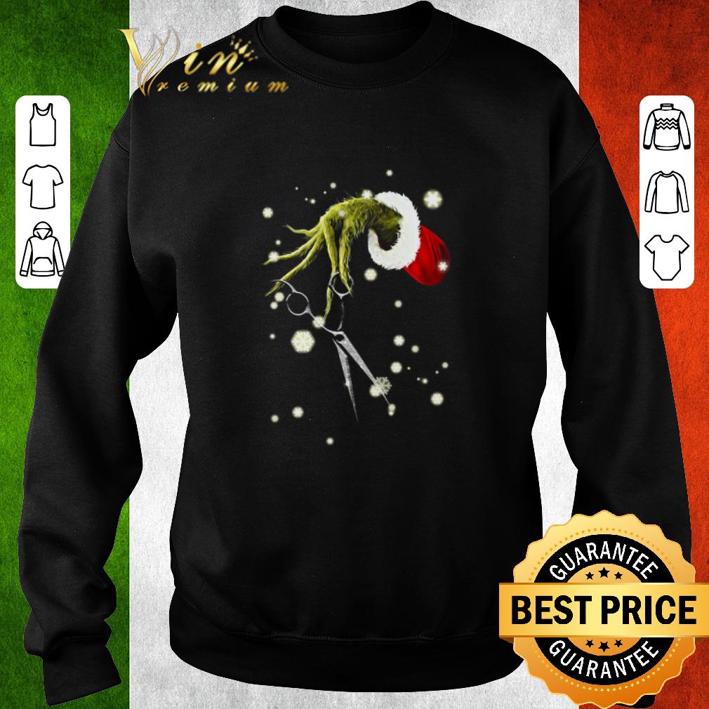 Pretty Grinch hand hold hairstyle Christmas shirt 6 Pretty Grinch hand hold hairstyle Christmas shirt