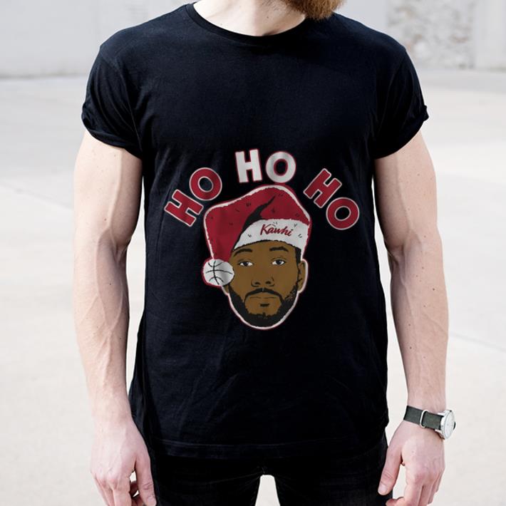 Pretty Kawhi Leonard Ho ho ho Christmas shirt