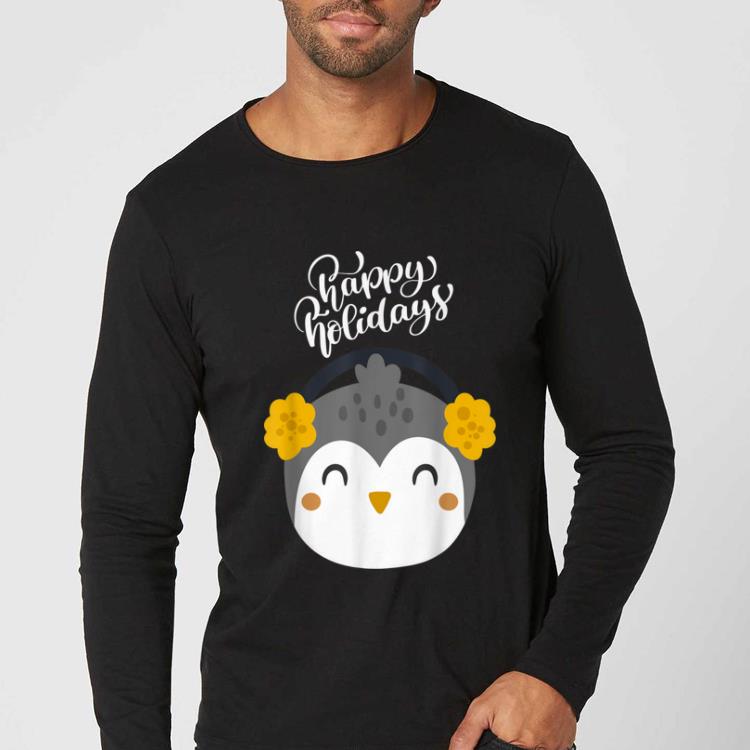 Pretty Lovely Penguin Happy Holidays 2020 - Christmas Pajama shirt