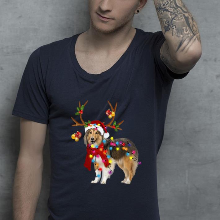 Pretty Sheltie Gorgeous Reindeer Christmas shirt