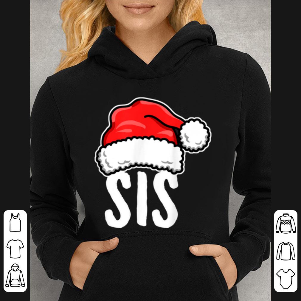 Pretty Sis Santa, Sister Matching Family Christmas Pajama Shirts B07KP6586N.png