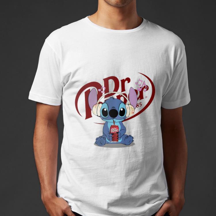Pretty Stitch drink Dr pepper shirt