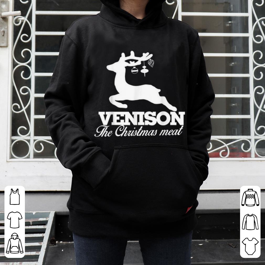 Pretty Venison the Christmas meat deer sweater