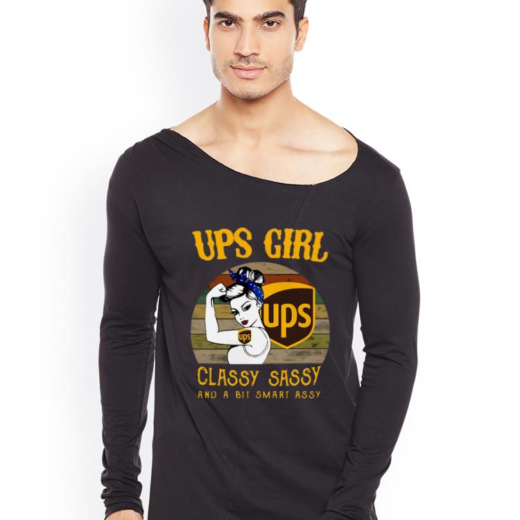 Pretty Vintage UPS Girl Classy Sassy And A Bit Smart Assy shirt