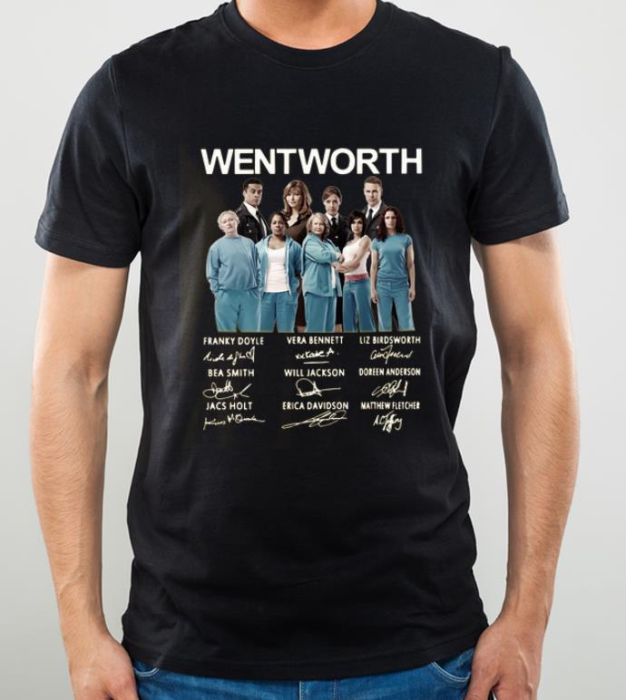 Pretty Wentworth Franky Doyle Vera Bennett Liz Birdsworth Bea Smith signatures shirt