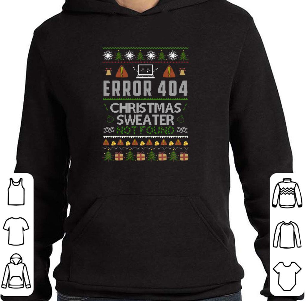 Programmer Error 404 Christmas Sweater shirt 6 Programmer Error 404 Christmas Sweater shirt