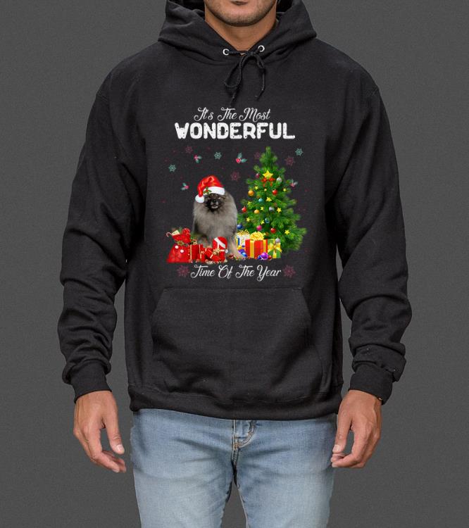 The Most Wonderful Time Of Year Keeshond Christmas sweater
