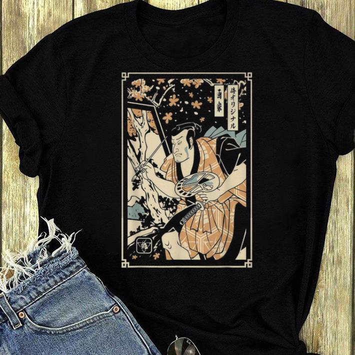 Top Artist Samurai Warrior shirt