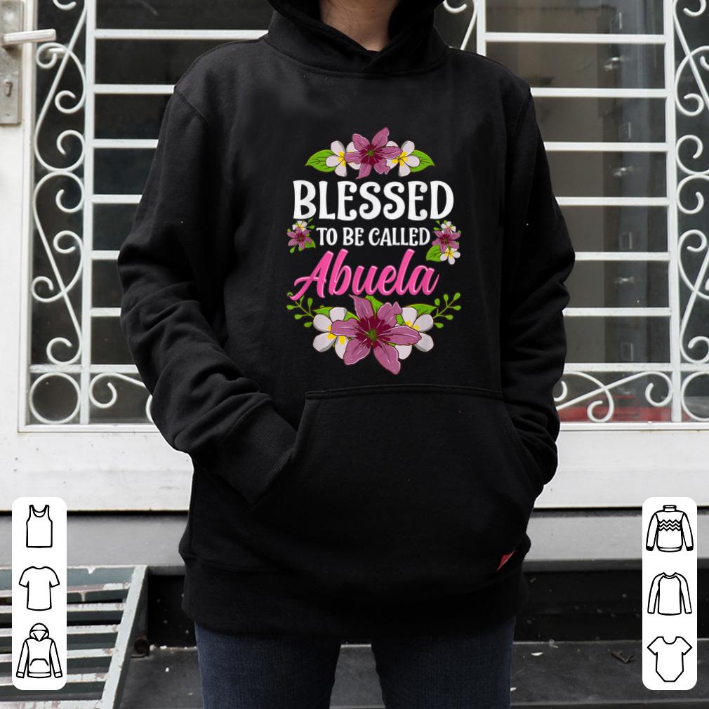 Top Blessed To Be Called Abuela Thanksgiving Christmas shirt