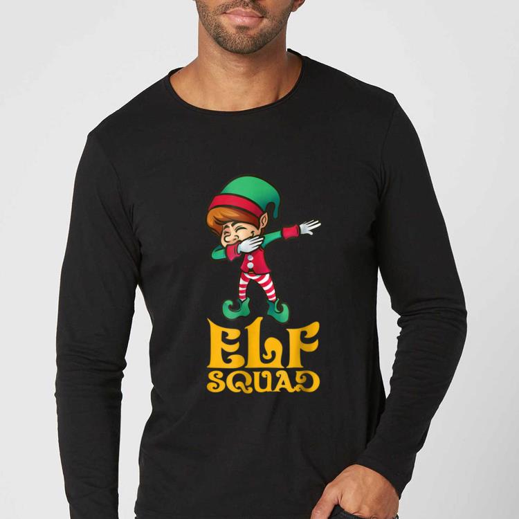 Top Elf Squad Dabbing Elf Xmas Elves Christmas PJ Gift shirt