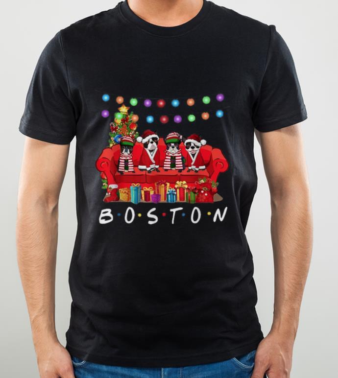 Top French Bulldog Boston Christmas shirt