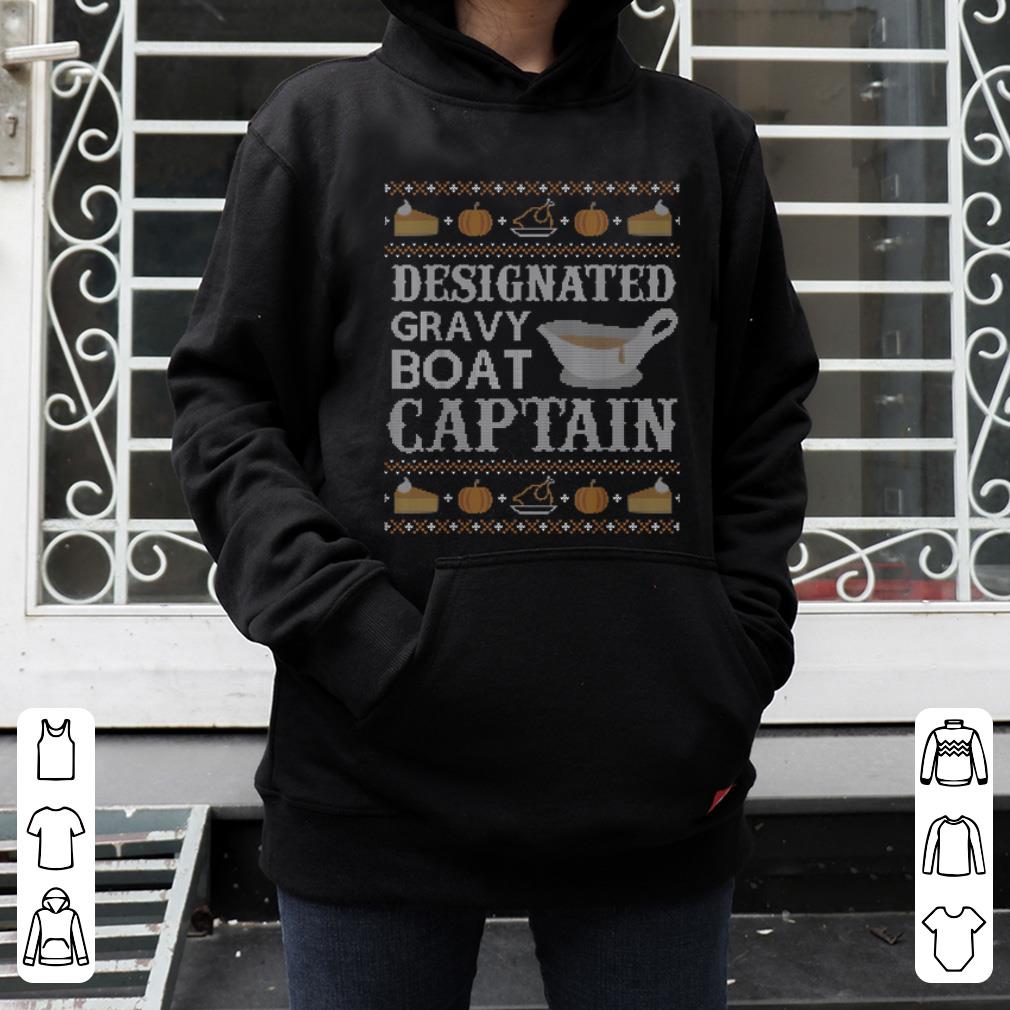 Top Funny Ugly Thanksgiving Gravy Boat Captain shirt