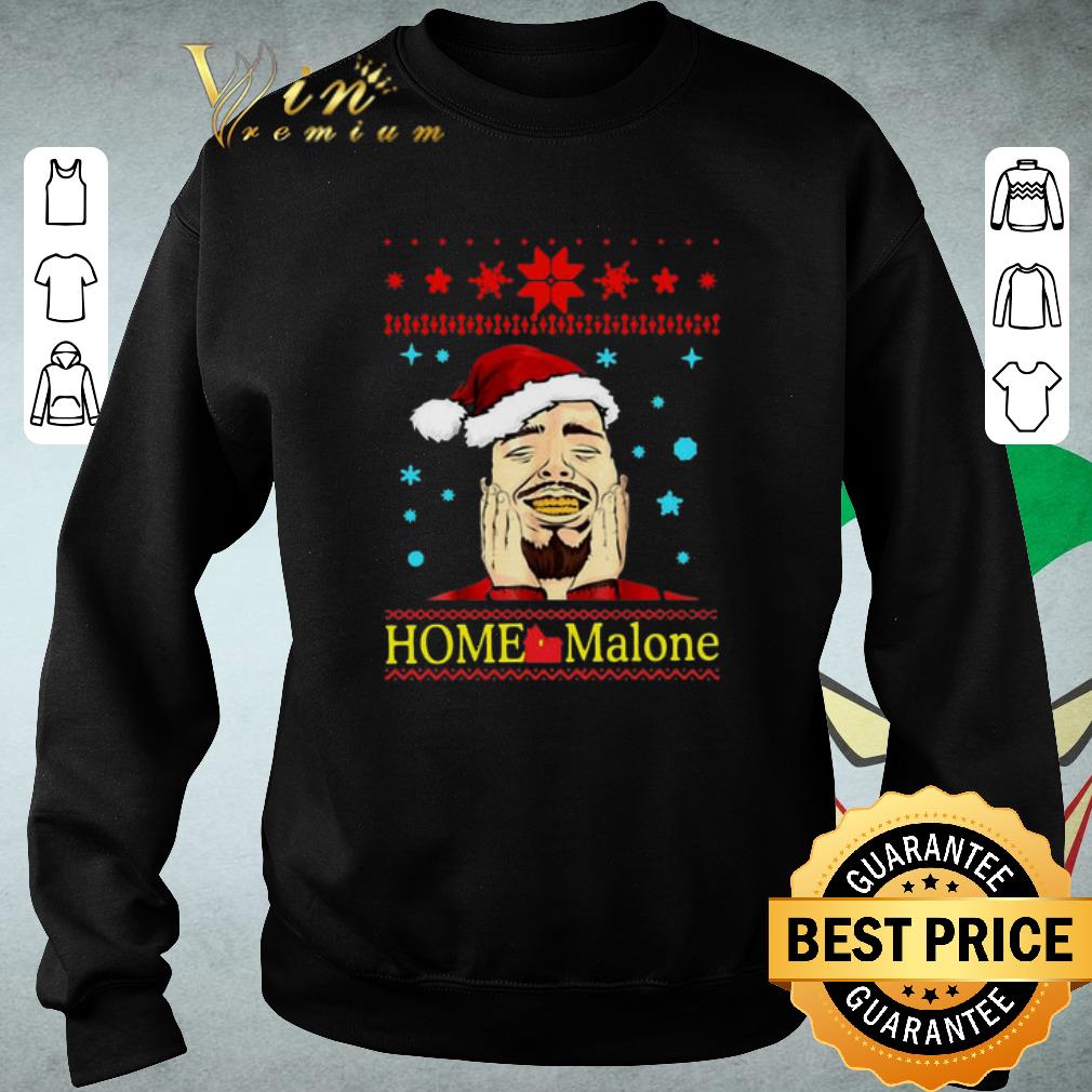 Top Post Malone Home Malone Christmas 2019 shirt