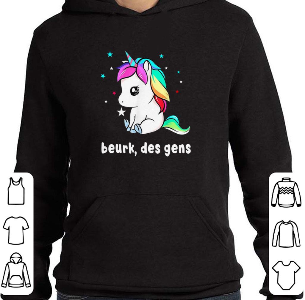 Top Unicorn Beurk Des Gens Licorne shirt