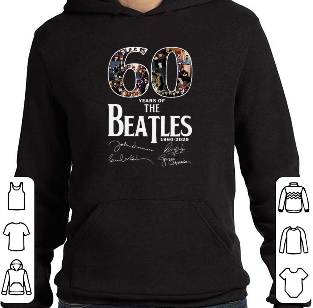 60 Years Of The Beatles 1960 2020 Signatures shirt