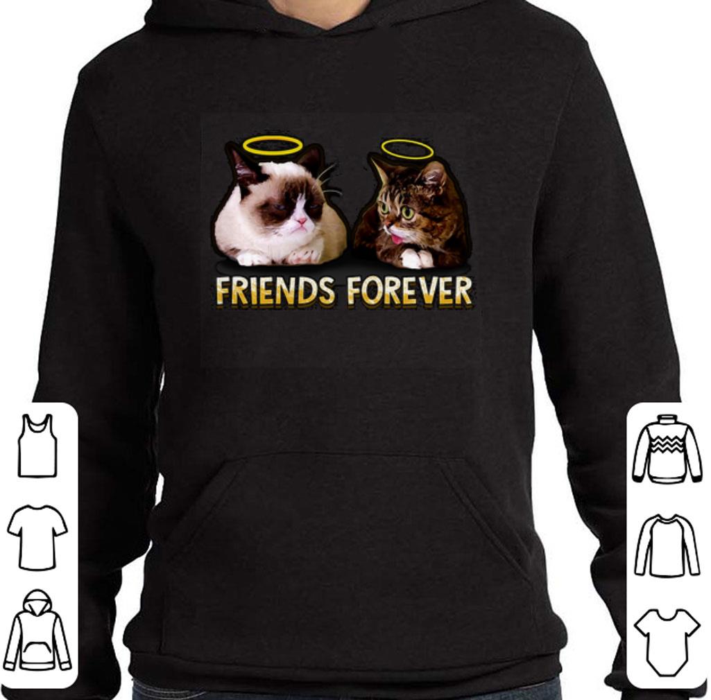 Awesome Grumpy and Lil Bub friends forever shirt 6 Awesome Grumpy and Lil Bub friends forever shirt