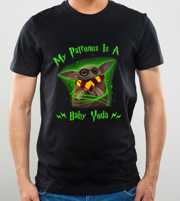 Awesome Harry Potter My Patronus Is A Baby Yoda shirt