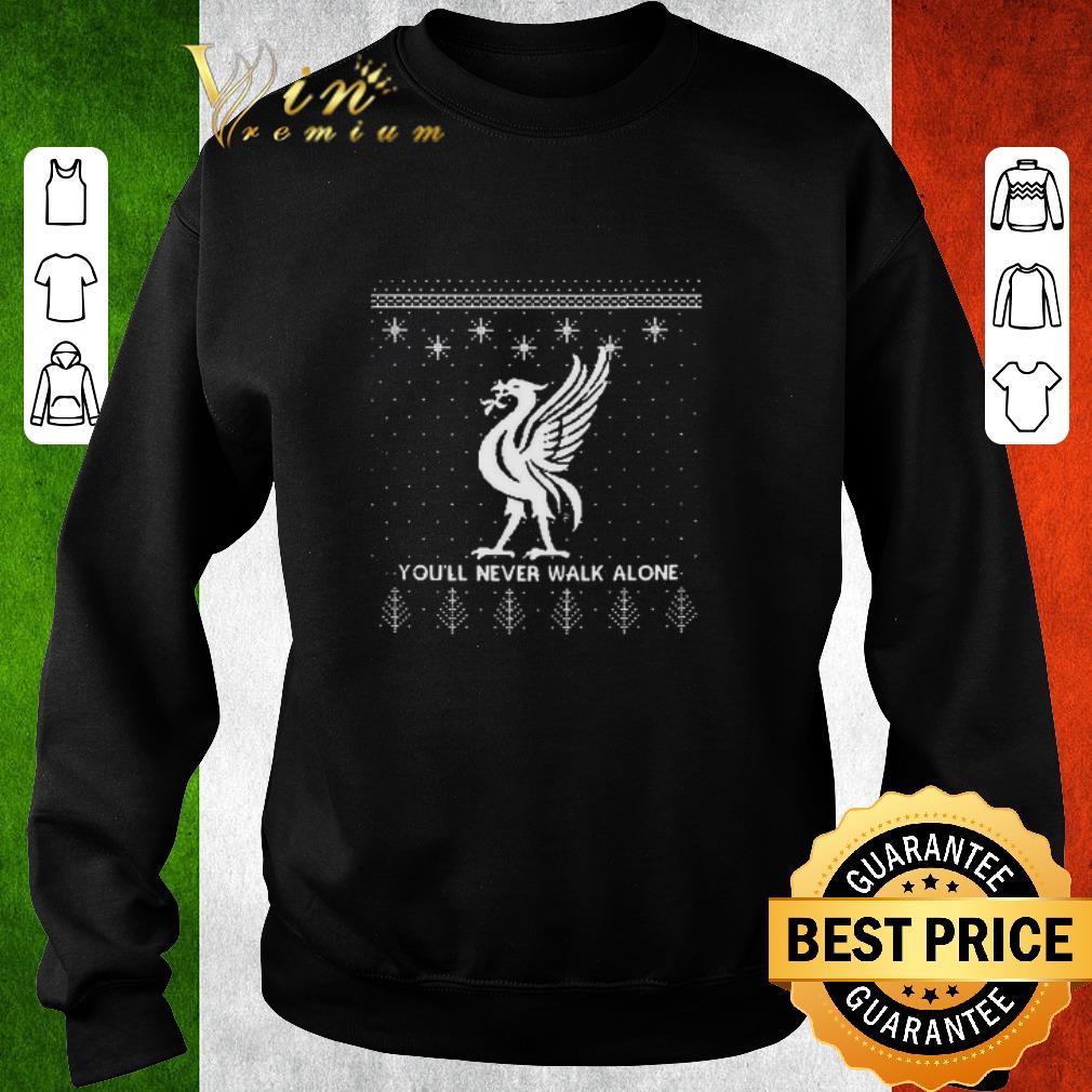 Awesome Liverpool FC You'll Never Walk Alone Ugly Christmas shirt