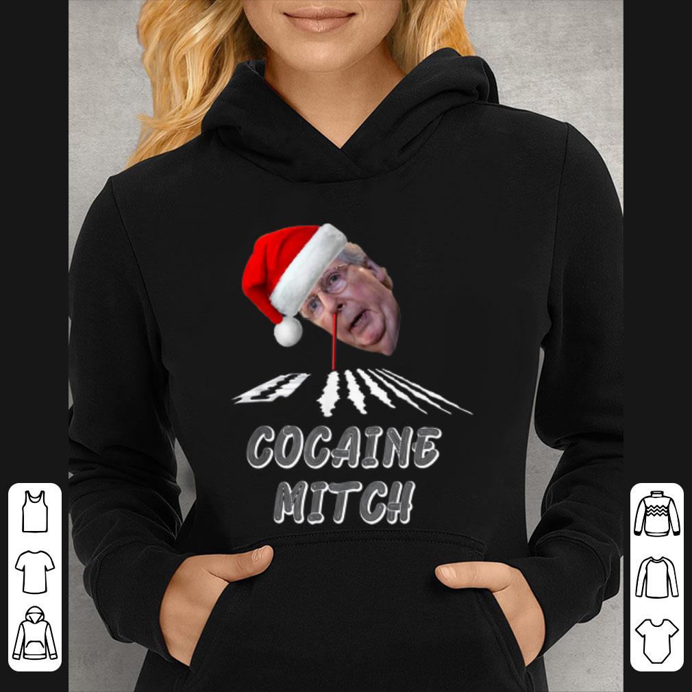 Beautiful Christmas Santa Cocaine Mitch shirt
