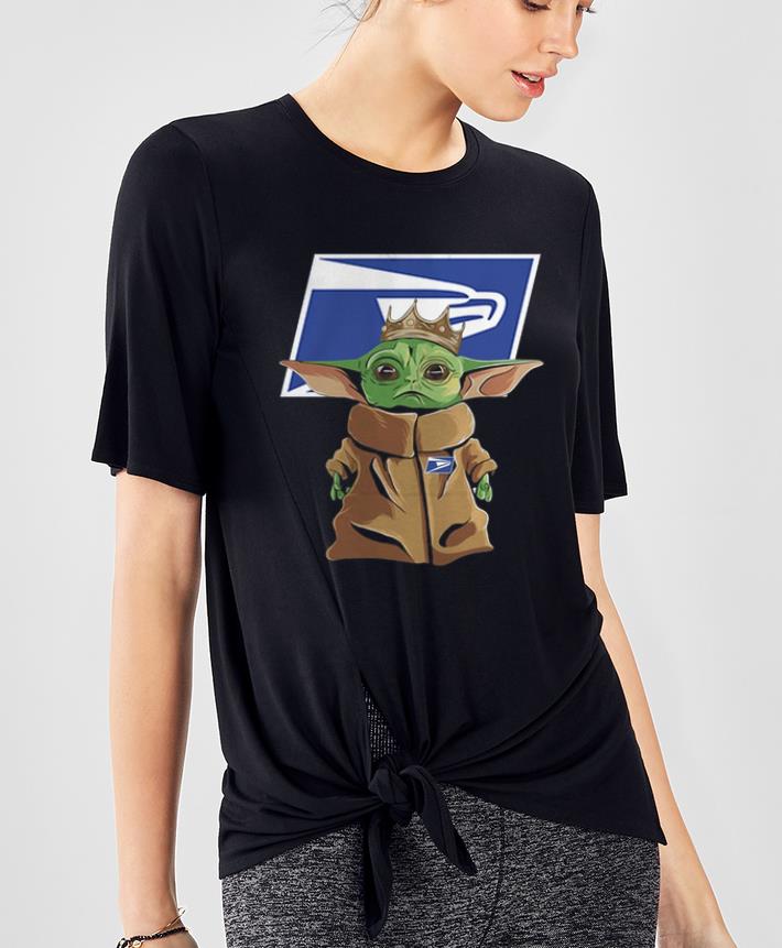 Beautiful United States Postal Service Baby Yoda shirt