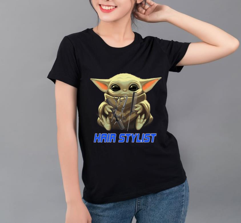 Funny Baby Yoda Hug Hair Stylist shirt 6 Funny Baby Yoda Hug Hair Stylist shirt