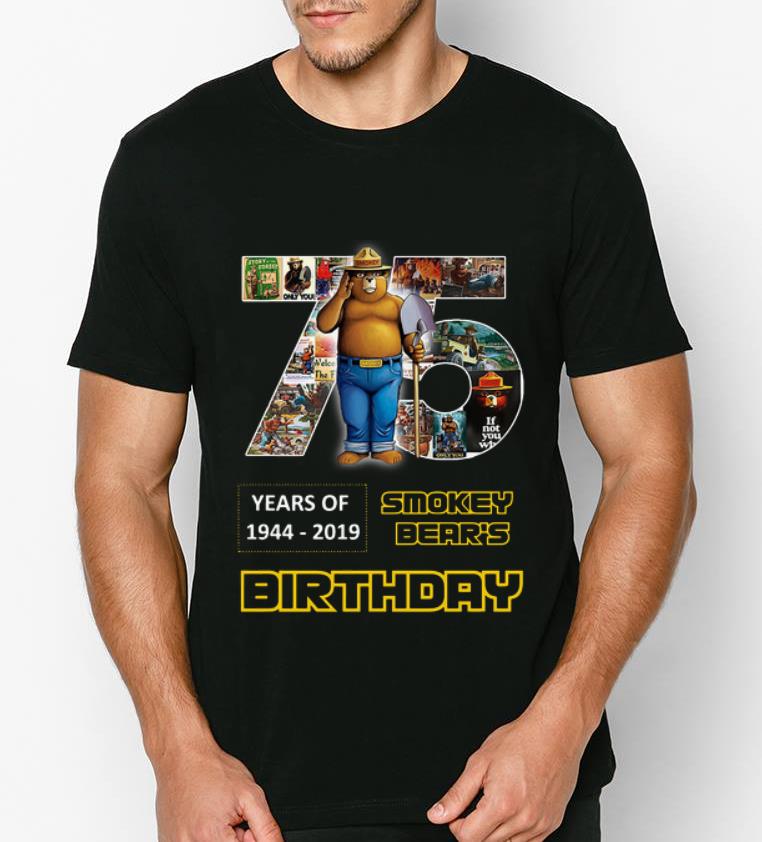 Great 75 Years Of Smokey Bear’s Birthday shirt