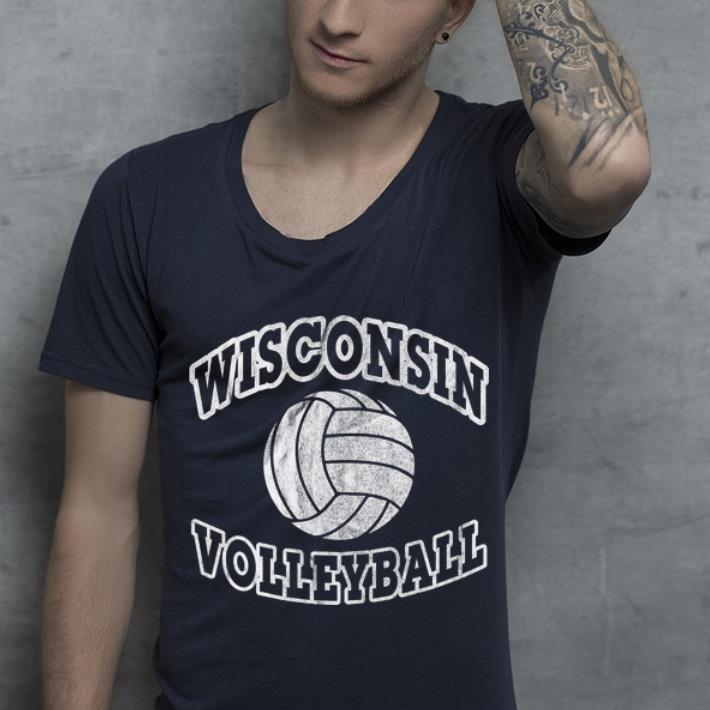 Hot Vintage Wisconsin Volleyball Classic Style shirt