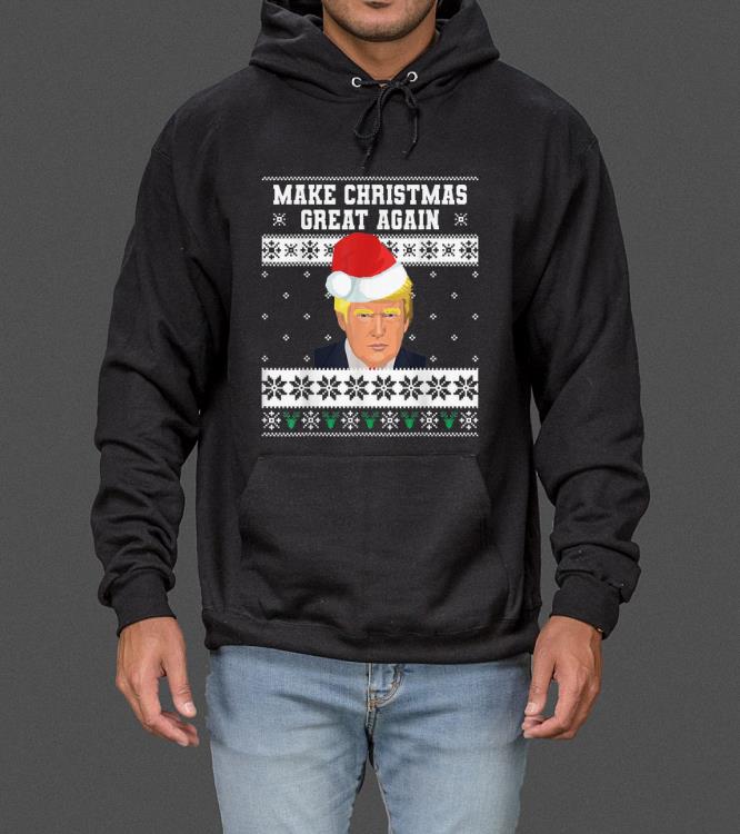 Make Christmas Great Again Ugly Sweater Gift Trump Christmas sweater