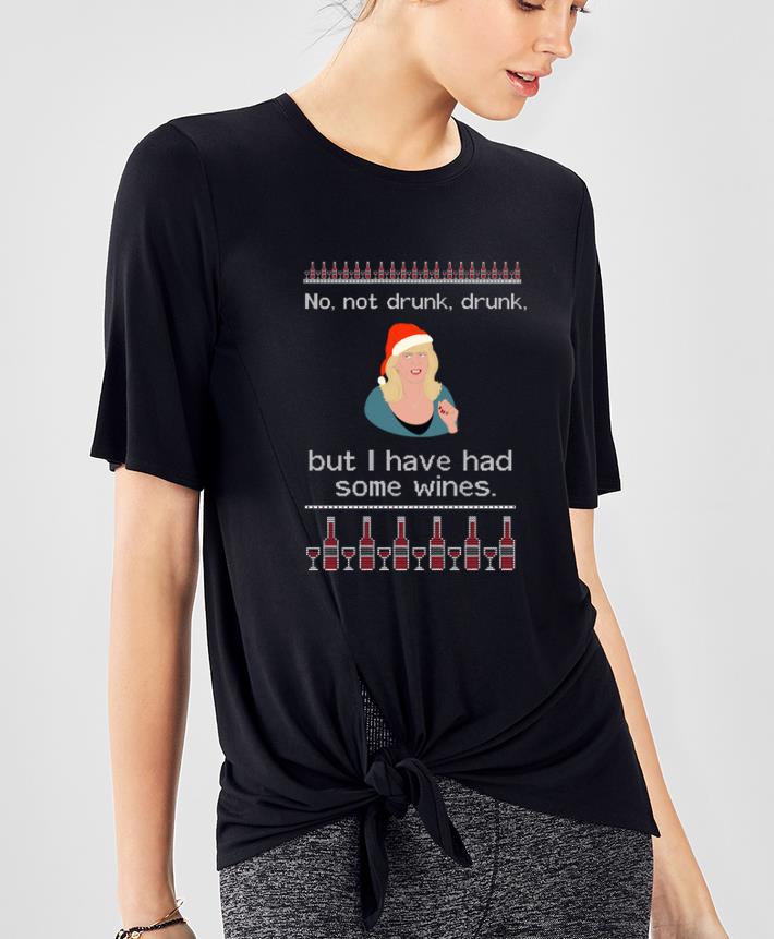 Nice Alison Steadman No Not Drunk Drunk But I Have Had Some Wines Ugly Christmas shirt