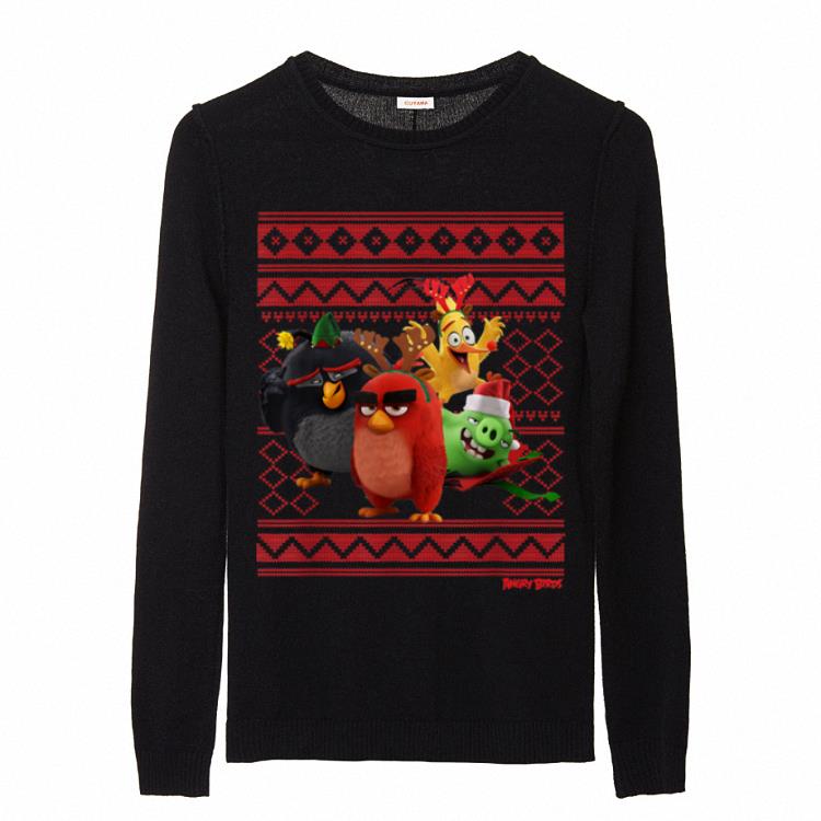 Nice Angry Birds Christmas Official Merchandise sweater 2 Nice Angry Birds Christmas Official Merchandise sweater 2