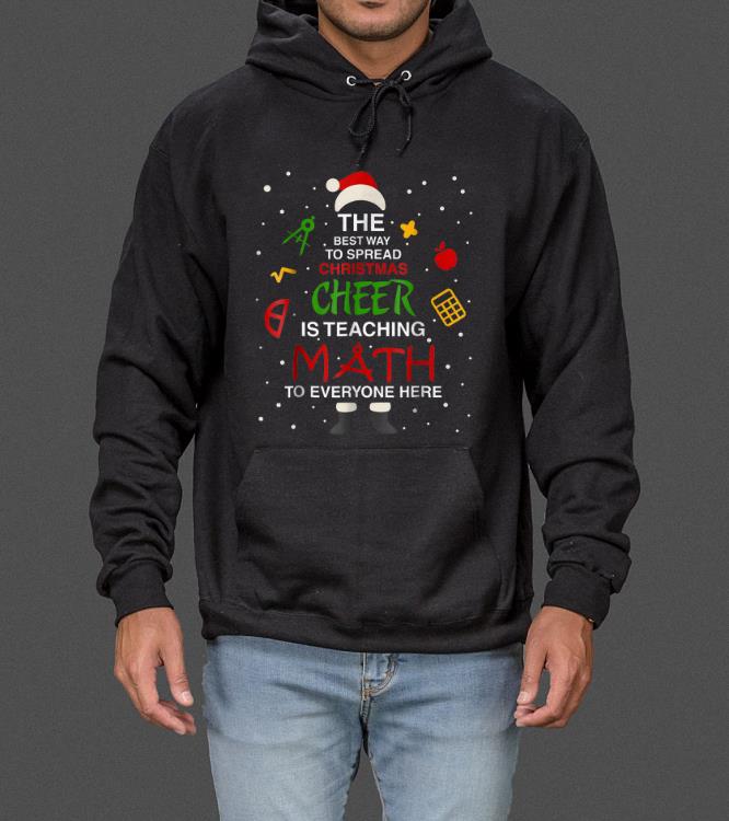 Nice Christmas Cheer is Teaching Math sweater