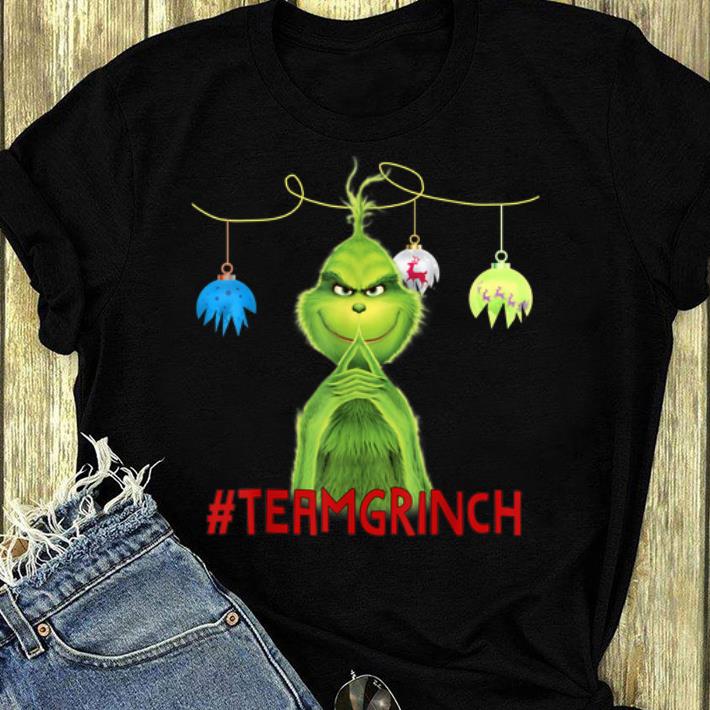 Nice Dr.seuss The Grinch #teamgrinch Merry Christmas shirt