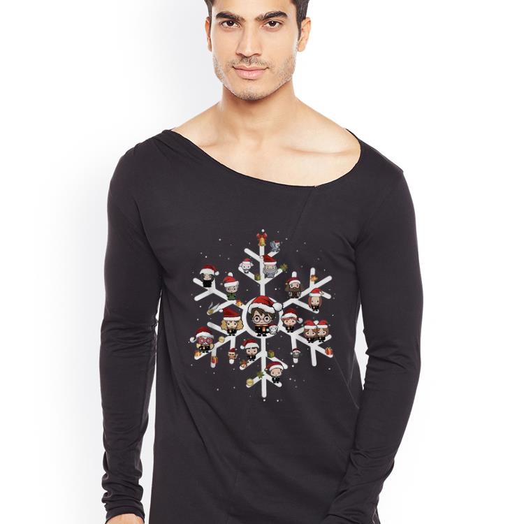 Nice Harry Potter Chibi Snowflakes Christmas shirt